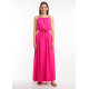 Envy pink szatén maxi ruha