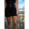La Pierre Carson Barbie short (fekete)