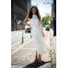 La Pierre Rocky maxi ruha (fehér)