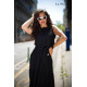 La Pierre Rocky maxi ruha (fekete)