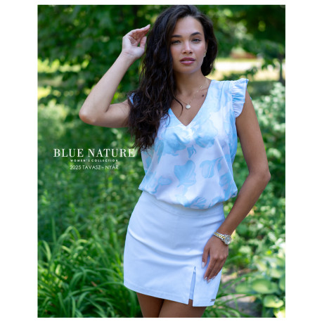 Blue Nature Fiona felső (mintás)