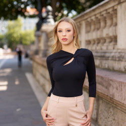 Envy fekete csavart body