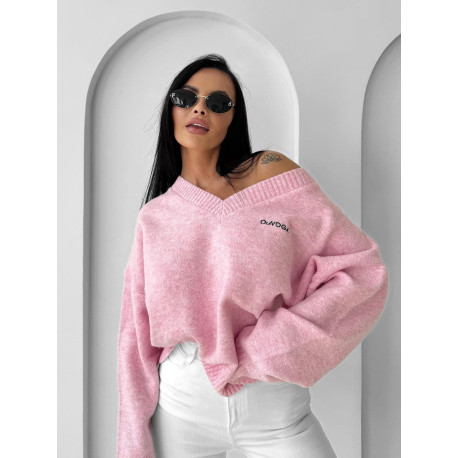 OLAVOGA Sweter Zoto (baby pink)