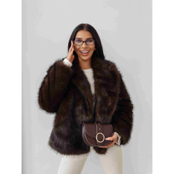 OLAVOGA Cuar kabát (csokibarna)