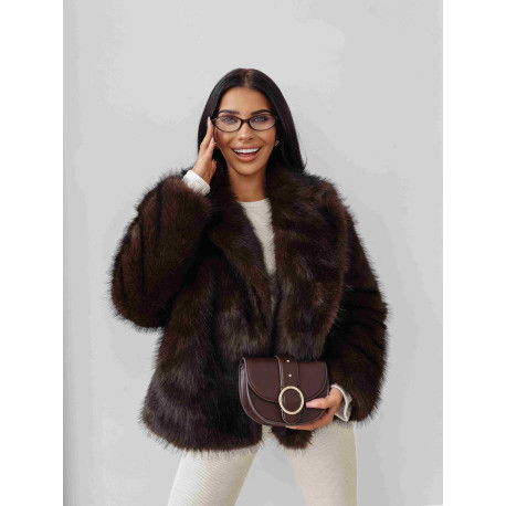 OLAVOGA Cuar kabát (csokibarna)