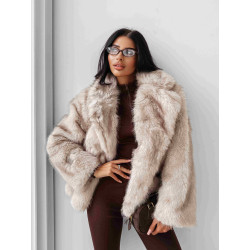 OLAVOGA Cuar kabát (bézs)