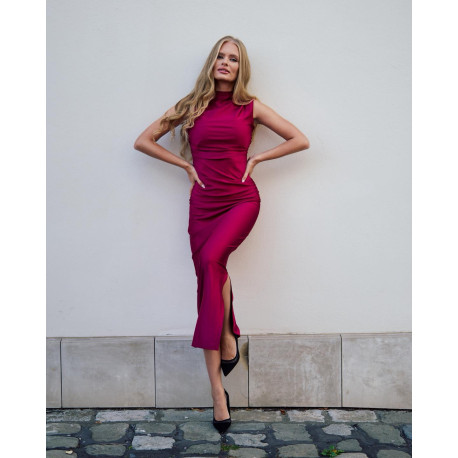 Envy bordó maxi ruha