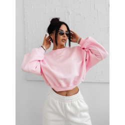 OLAVOGA Grav pulóver ( világos pink )