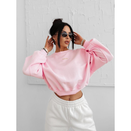 OLAVOGA Grav pulóver ( világos pink )