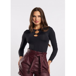 Envy arany kellékes body (fekete)