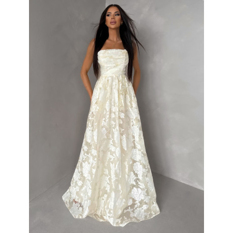 Fodros ruha (halványsárga)