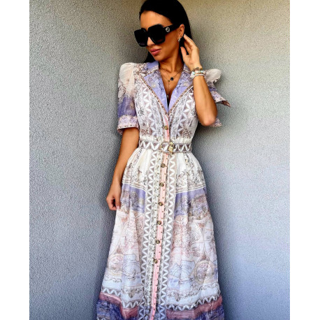 Arany gombos maxi ruha