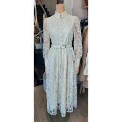 Csipkés Maxi Ruha (törtfehér)