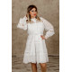 Madeirás ruha (törtfehér)