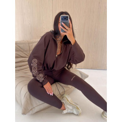 OLAVOGA Action leggings (csokibarna)