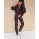 OLAVOGA Action leggings (csokibarna)